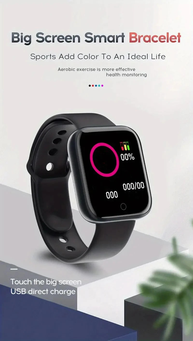 Multifuncional relógio inteligente das mulheres dos homens bluetooth conectado telefone leitor de música fitness esporte pulseira monitor sono d13 smartwatch