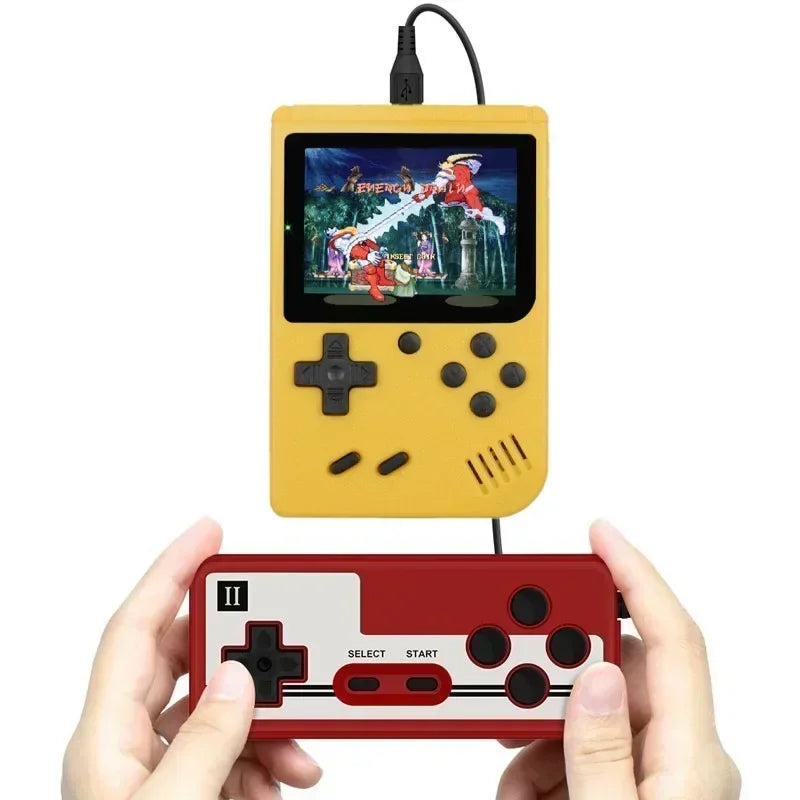 Portátil Retro Mini Console de Videogame, 8-Bit Handheld Player, Embutido 400 Jogos, AV Out, Console para Menino, Novo