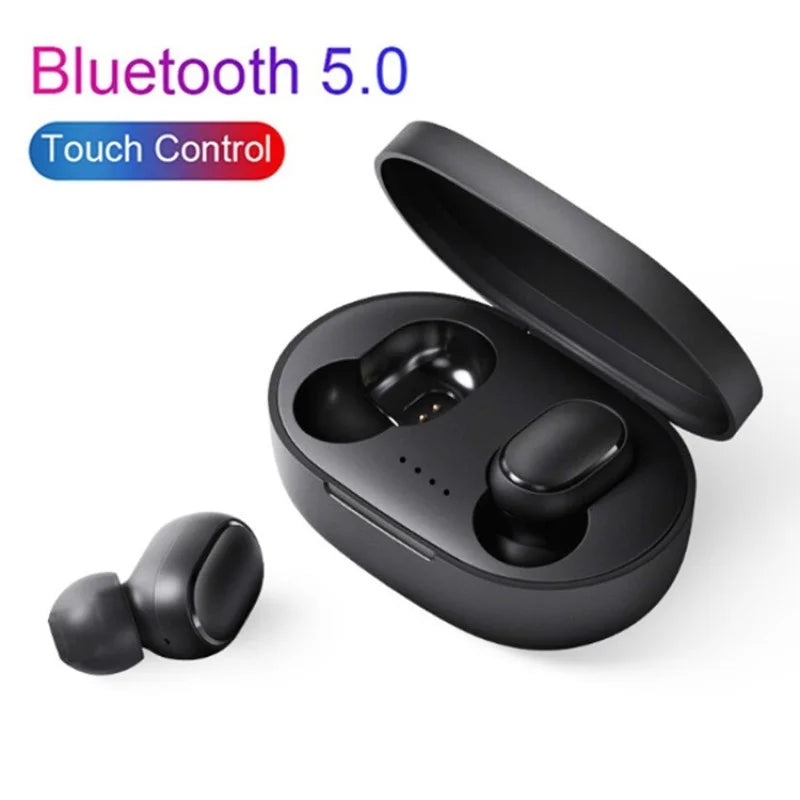 A6S TWS Fones De Ouvido Sem Fio Bluetooth, Fones De Ouvido Estéreo Esportivo, Fones De Ouvido Para Xiaomi, Huawei, iPhone