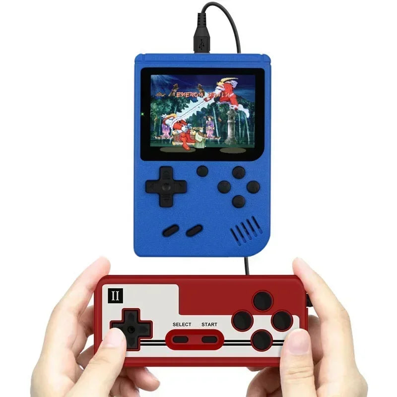 Portátil Retro Mini Console de Videogame, 8-Bit Handheld Player, Embutido 400 Jogos, AV Out, Console para Menino, Novo