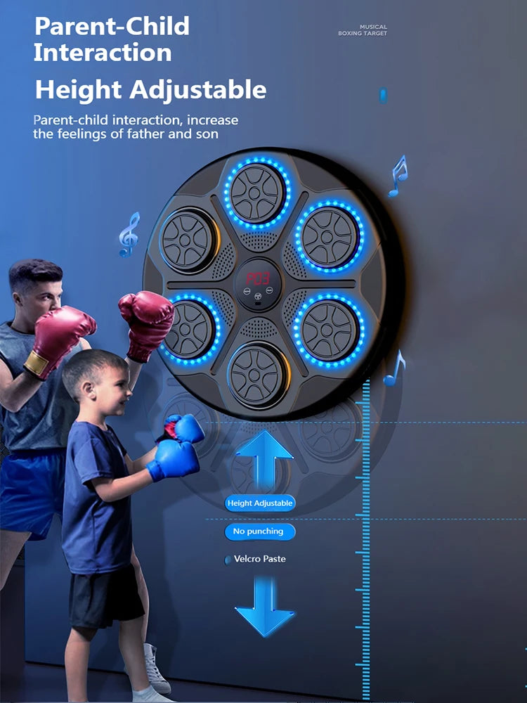 Máquina de boxe de música inteligente