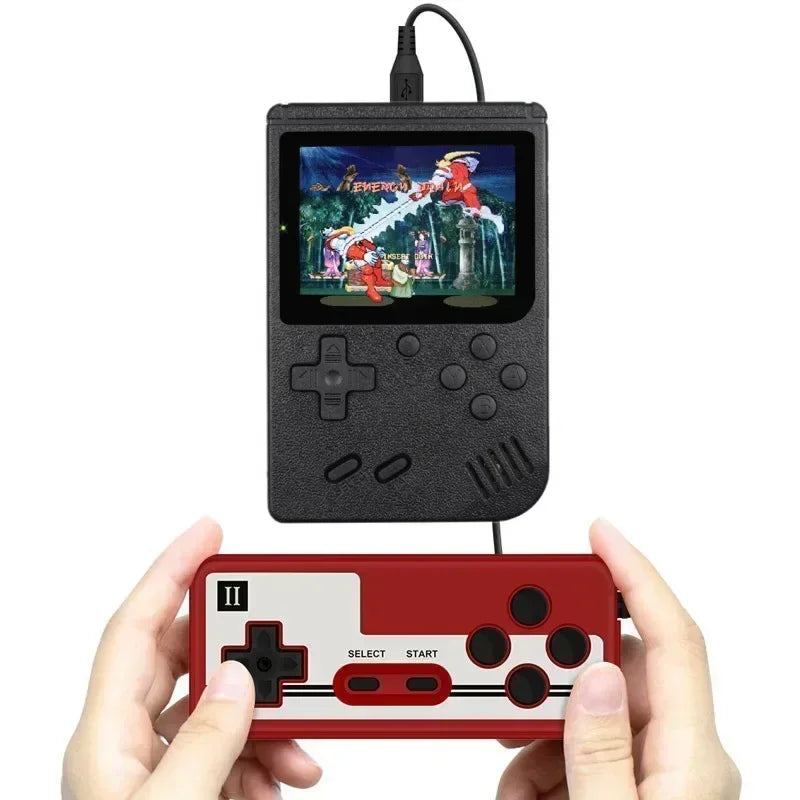 Portátil Retro Mini Console de Videogame, 8-Bit Handheld Player, Embutido 400 Jogos, AV Out, Console para Menino, Novo