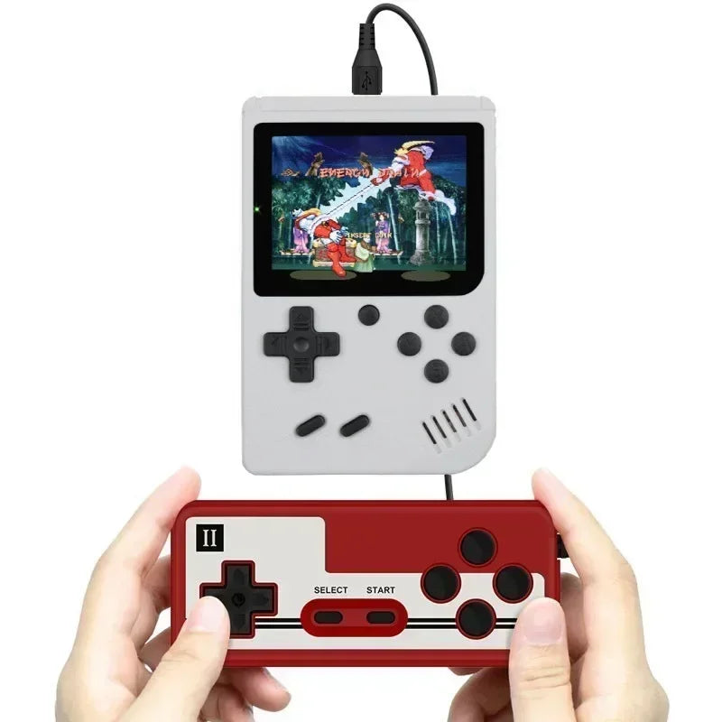 Portátil Retro Mini Console de Videogame, 8-Bit Handheld Player, Embutido 400 Jogos, AV Out, Console para Menino, Novo